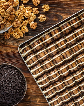 Cevizli Çikolatalı Baklava
